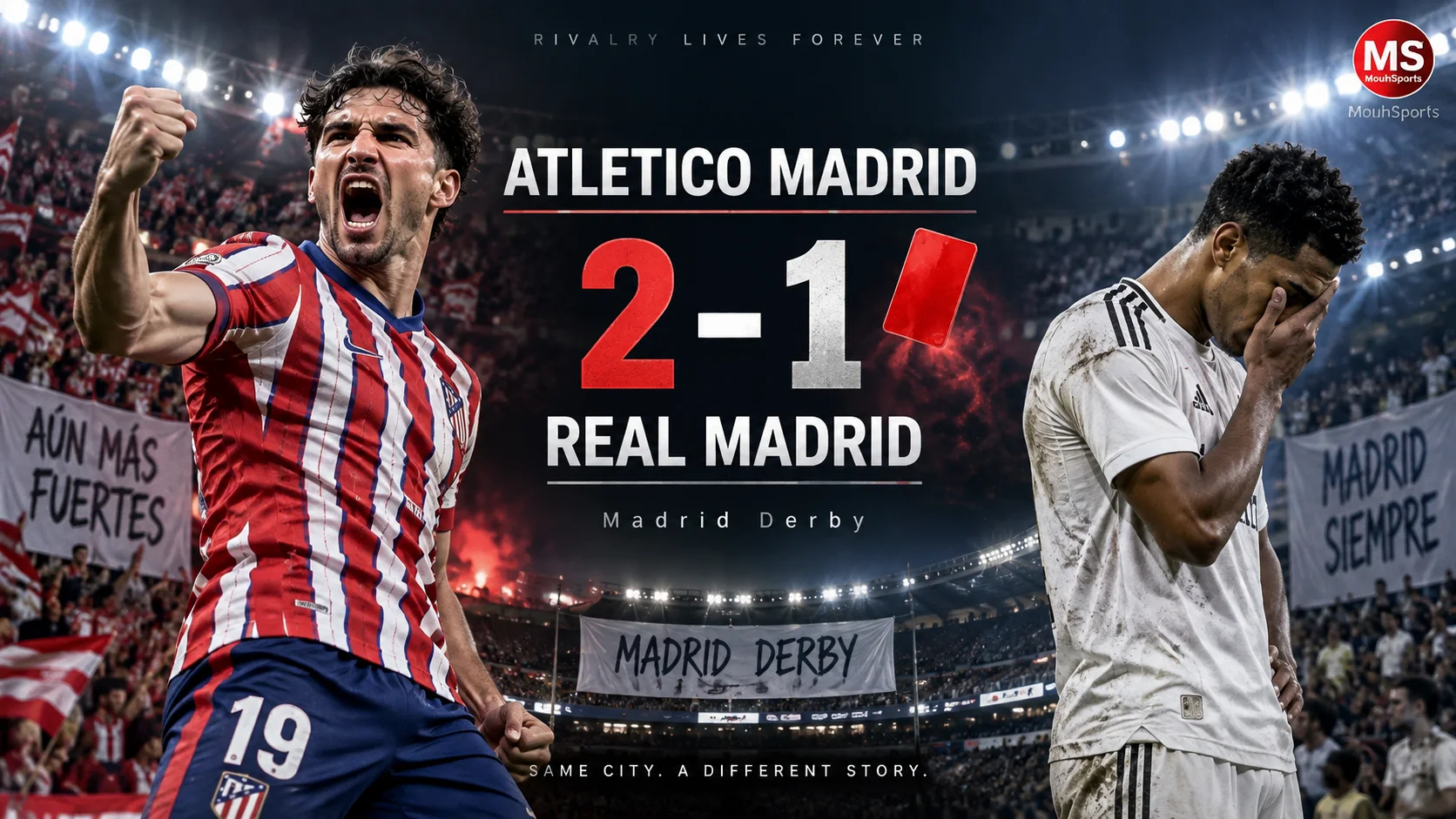Atletico Madrid 2-1 Real Madrid: Derby Defeat for Mourinho's Side